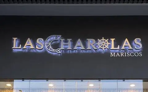 Letrero de Las Charolas