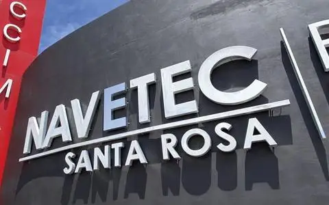 Letrero de Navetec · CCIMA